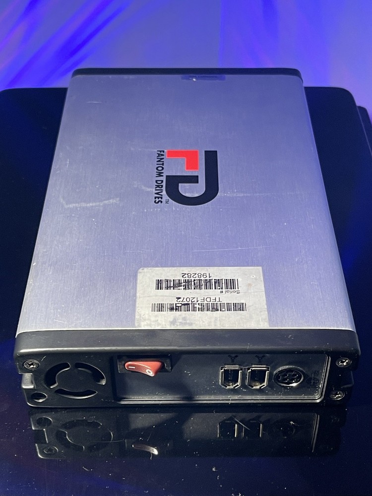 ✨Fantom Drives TFDF12072 FireWire HD Enclosure W/PSU