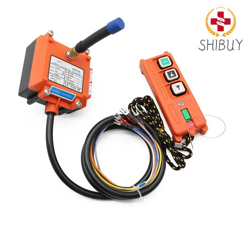Wireless Industrial Remote Controller Electric Hoist Remote Control F21-2S