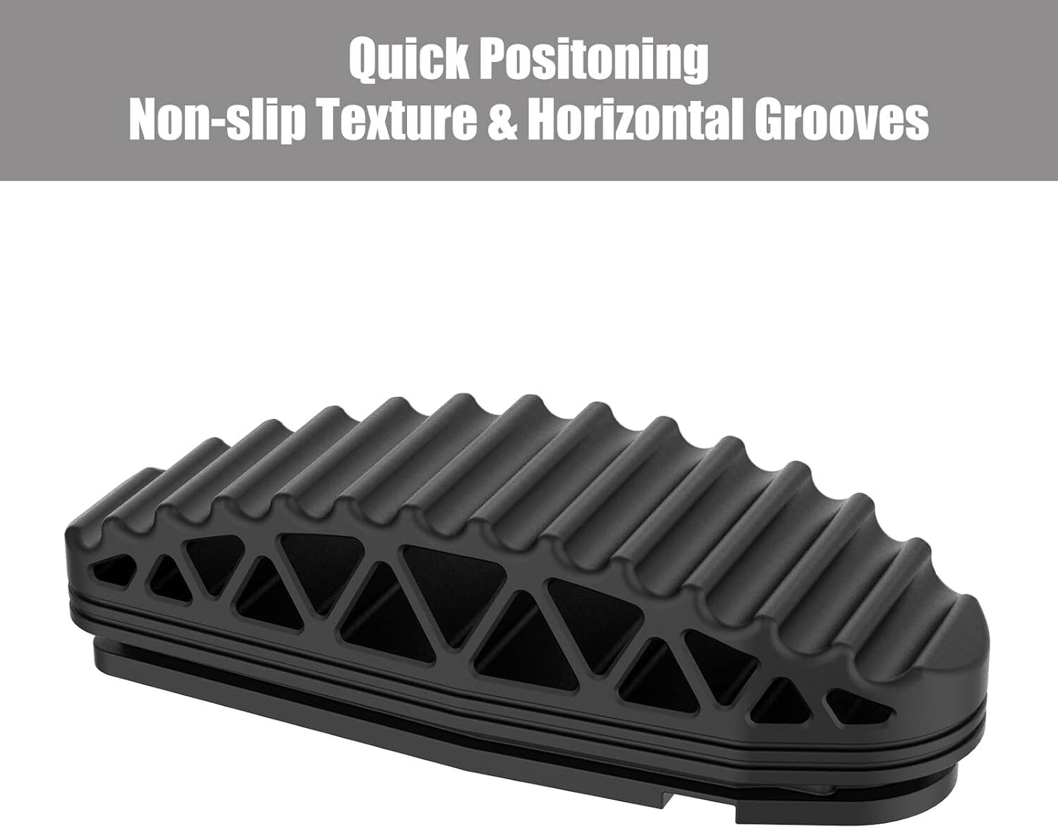 KSG/KS7 Recoil Pad, Rubber Recoil Reducing Pad, Non-Slip Butt Pad