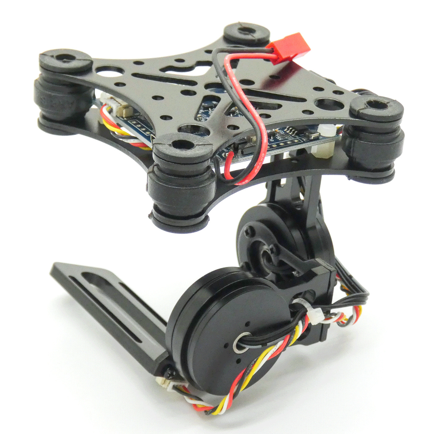 2-Axis Brushless Gimbal for FPV Camera Drones Lightweight CNC Aluminum