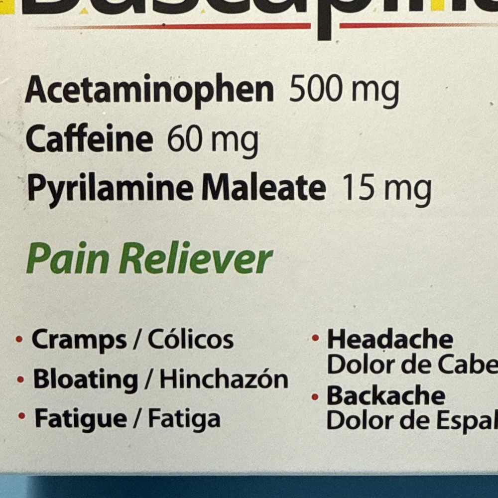 Buscapina Multi-Symptom Pain Relief 24 Tablets -