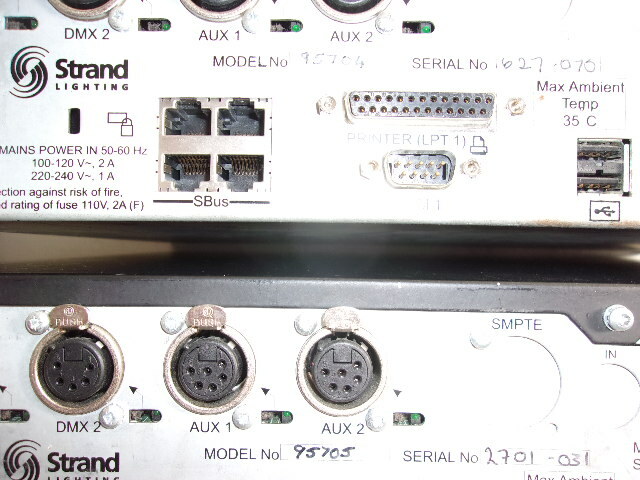 3 CARDS FO STRAND LIGHTING 300 SERIES COMPUTER PROCESSOR MODELS 95705,95704