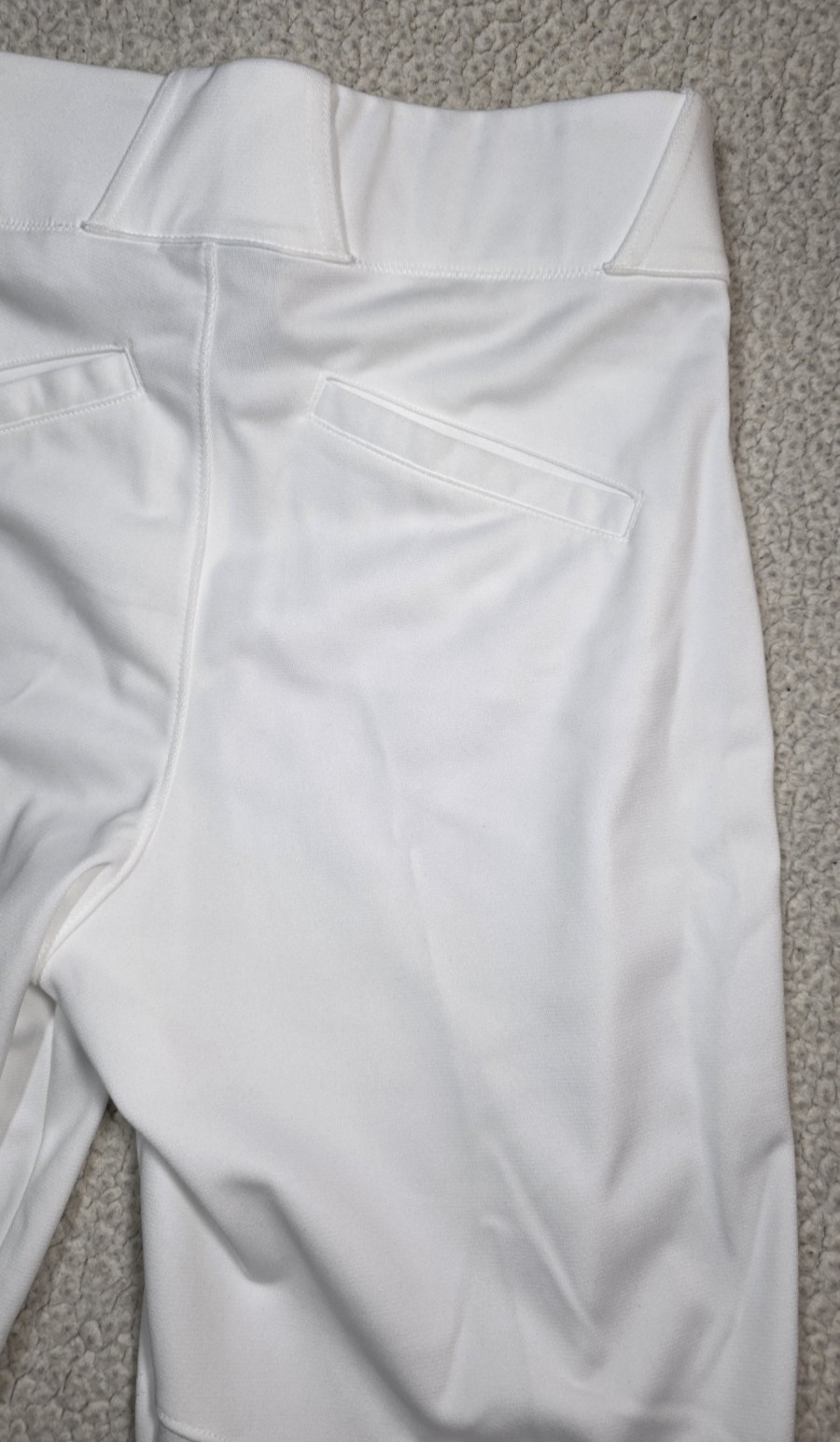 New NWT Nike Vapor Select Baseball Pants Team White Size Mens Small BQ6432-100