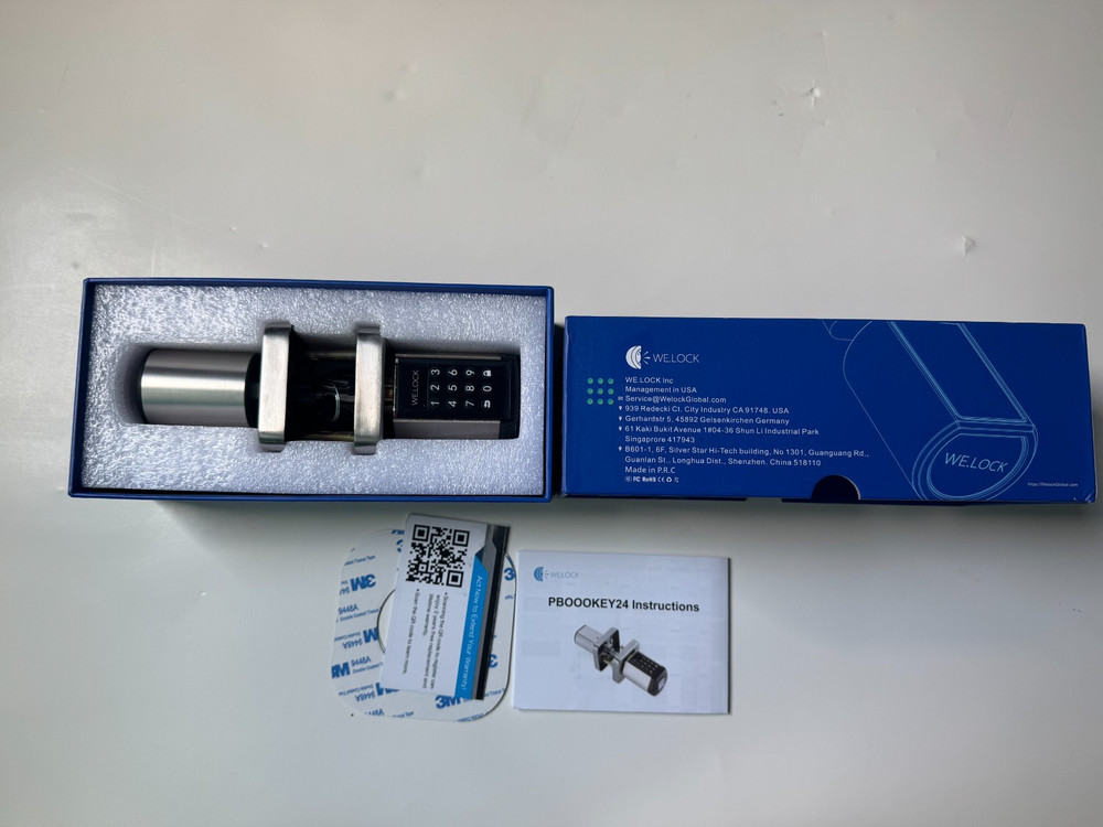 WELOCK WIFI SMART LOCK DEADBOLT FOR FRONT DOOR