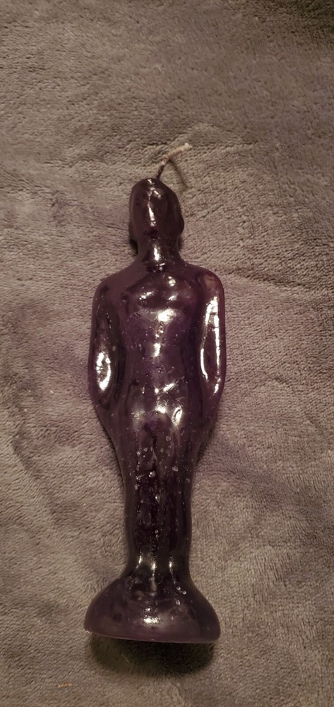 BLACK IMAGE MAN CANDLE