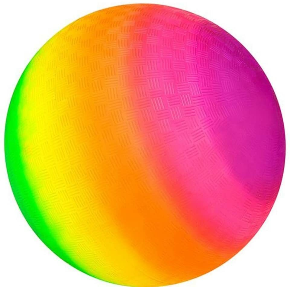 Rainbow Playground Ball 16"