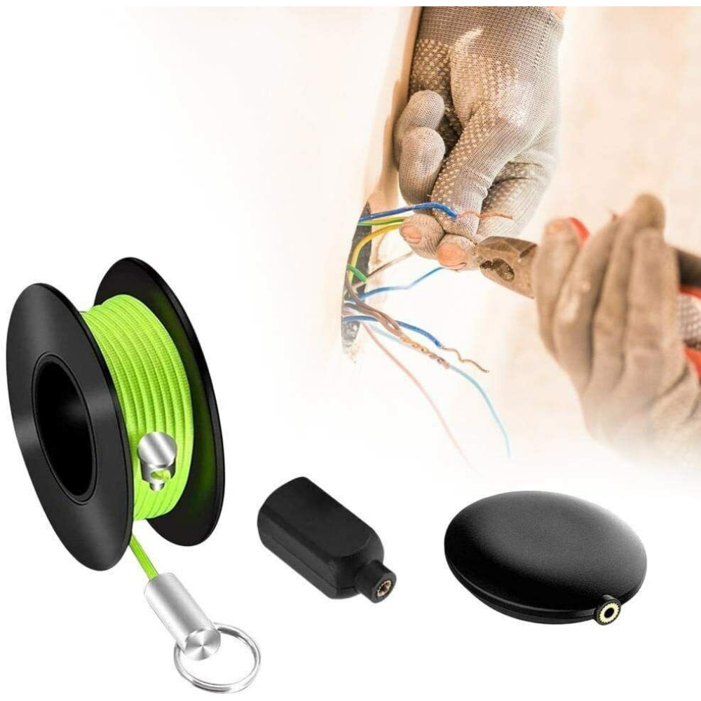 20ft Magnetic Wire Pulling System WireMag Puller Wire Cable Running Device