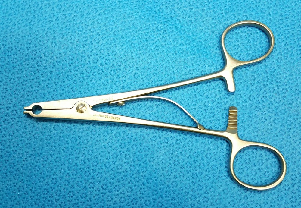 Codman 20-5115 Raney Applier Forceps