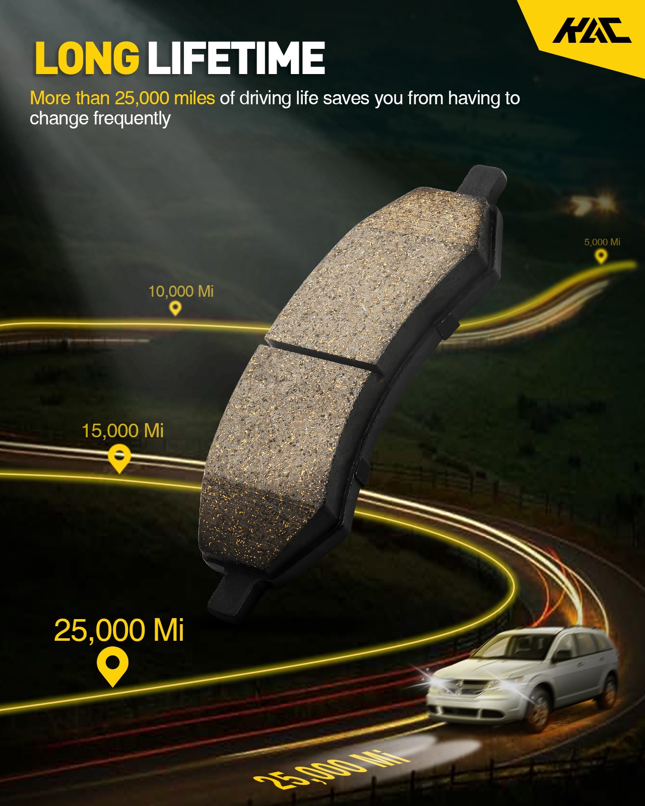 Fit For 2007-2009 Ford Edge V6 3.5L Brake Rotor Pads Kit Front and Rear 54154