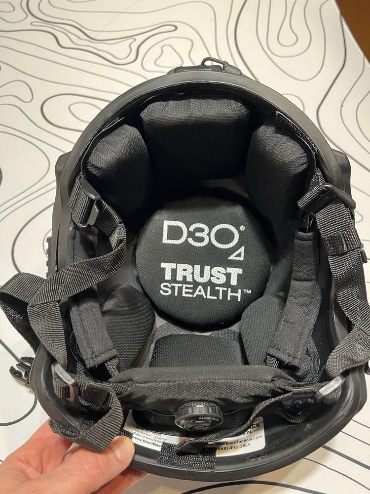 Shellback Tactical Level 3a High Cut Ballistic Helmet Size Large