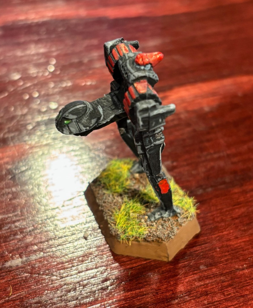 Battletech Painted Plastic Miniature "Jenner" Wolf's Dragoons Based