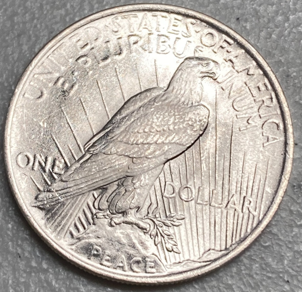 1923 Peace Silver $1 #126