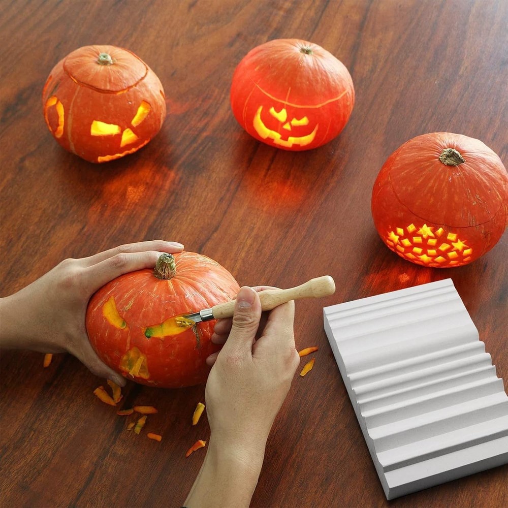 Wood Carving Sharpener 1000 Grit Whetstone with Grooves for Chisels Gouges