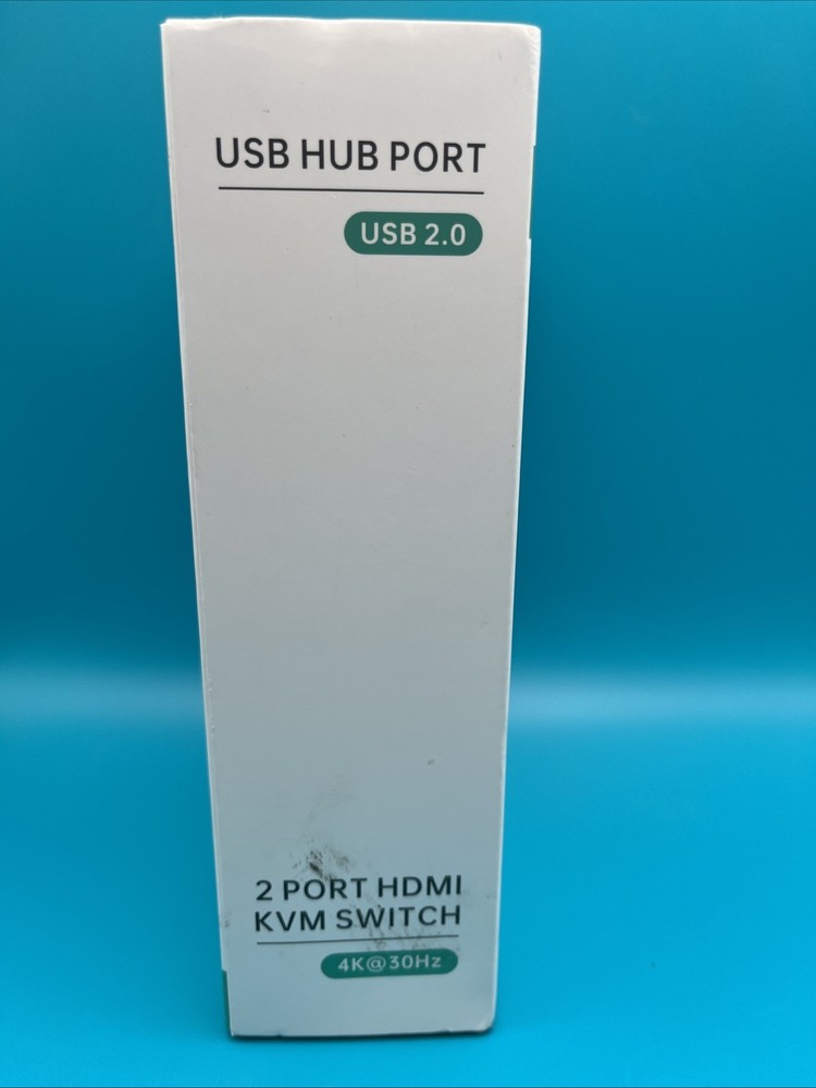 Switch HDMI 2 Port Boxes, 4K@30Hz USB