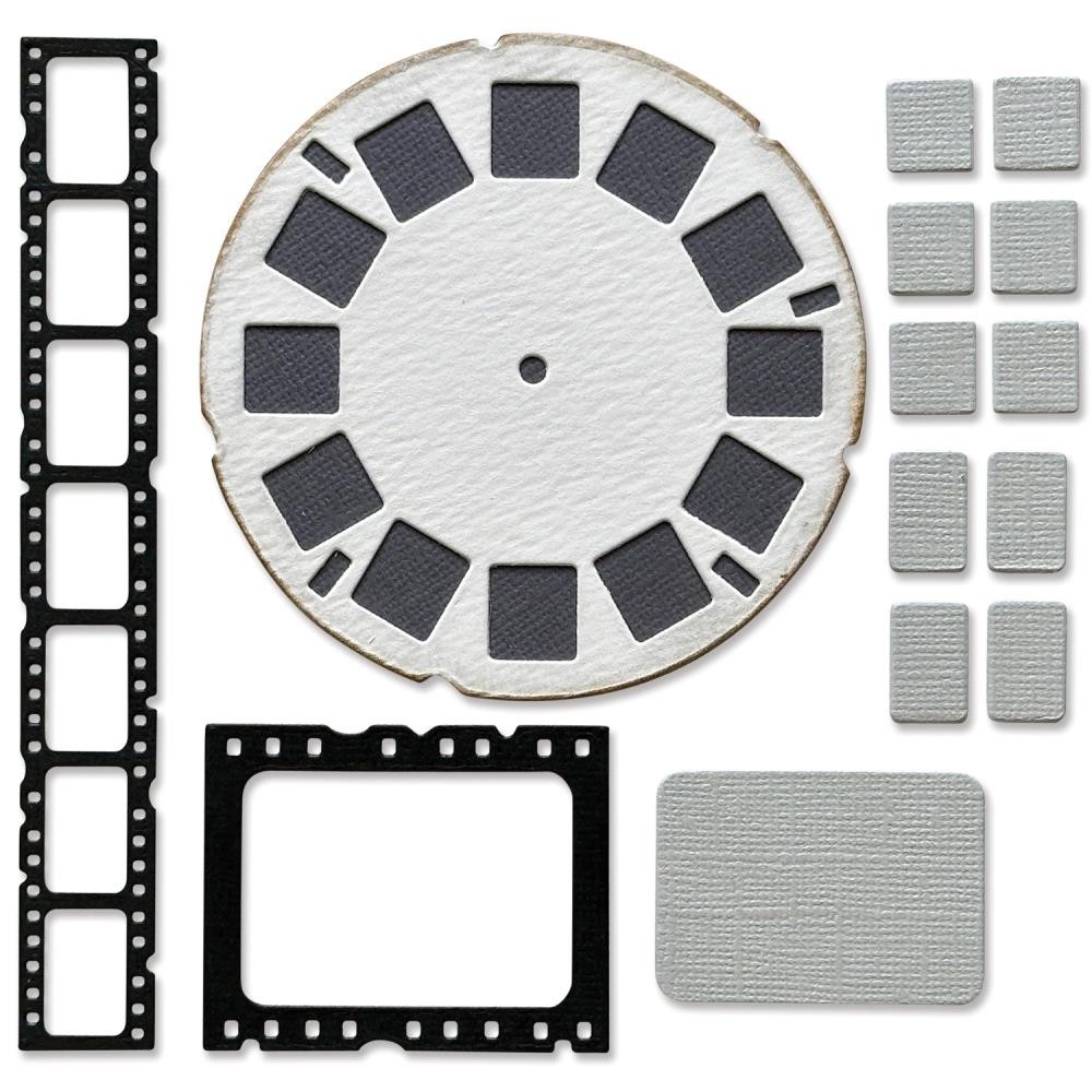 Sizzix / Tim Holtz Thinlits Dies Vault Picture Show 666602 15 dies