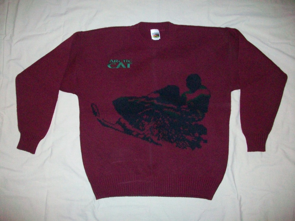 Vintage Arctic cat pullover sweater mens large