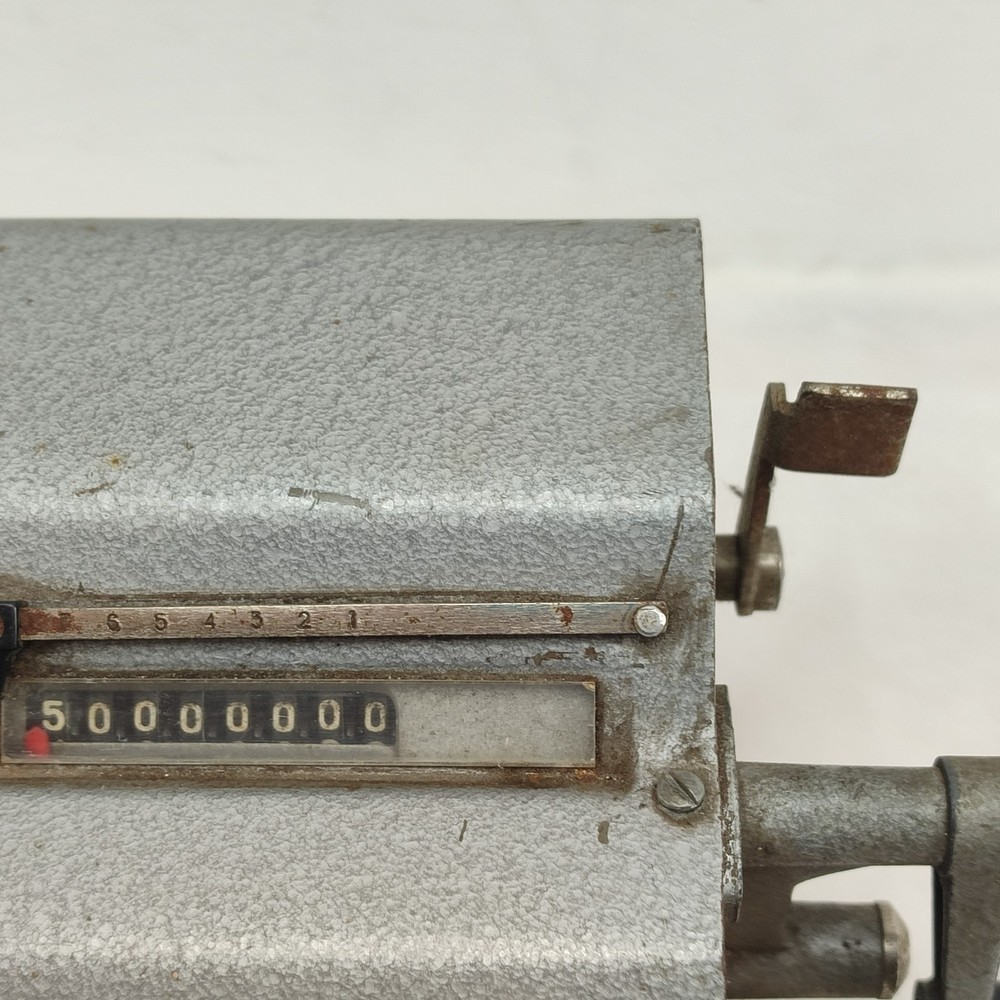 Vintage Retro Russian Soviet Arithmometer Adding Machine Calculator VK-1 1972's