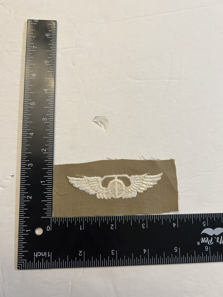 MH974 Original US AAF WW2 Cloth Wing Technical Observer IR2D