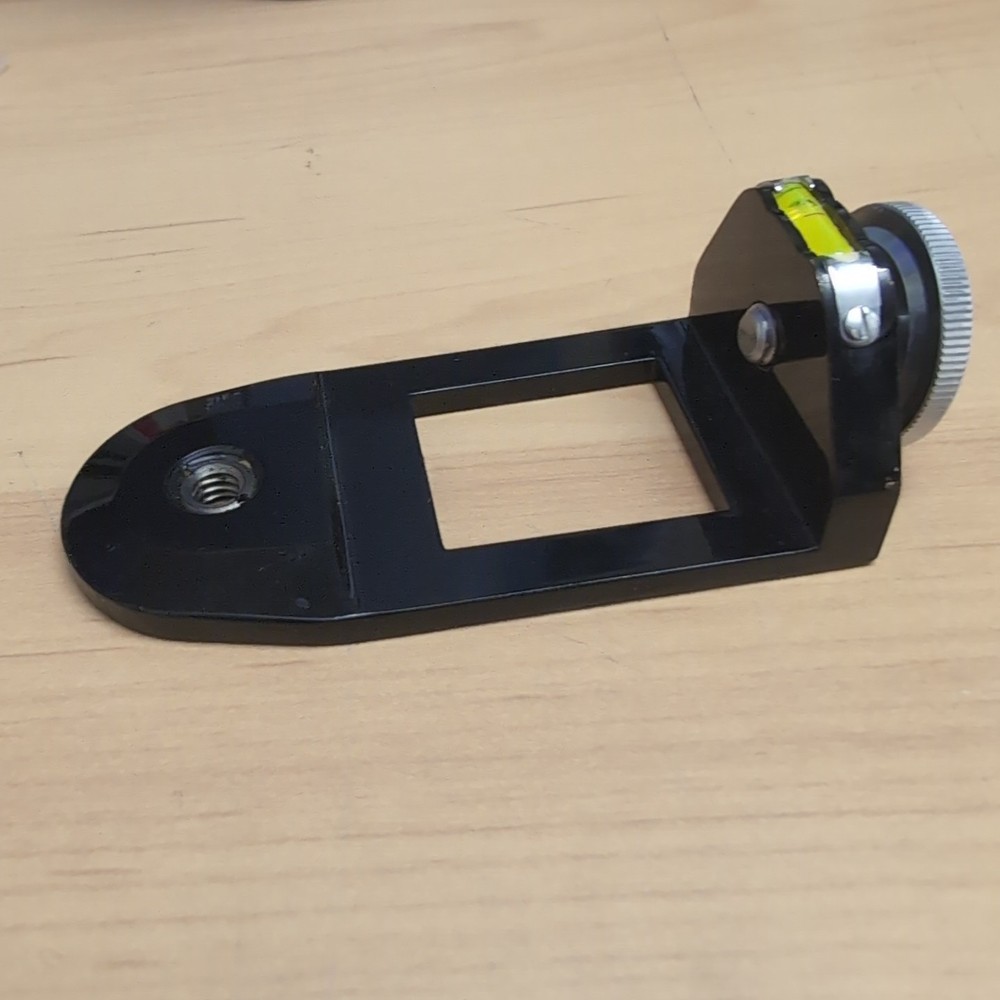 Black Camera Holder Bubble Level Only for VT or L Holder
