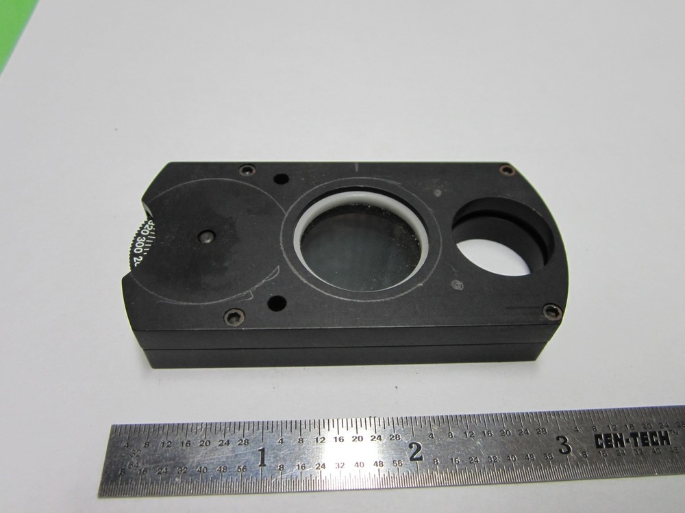 MICROSCOPE SLIDE POLARIZER OPTICS ROTABLE  #F1-13