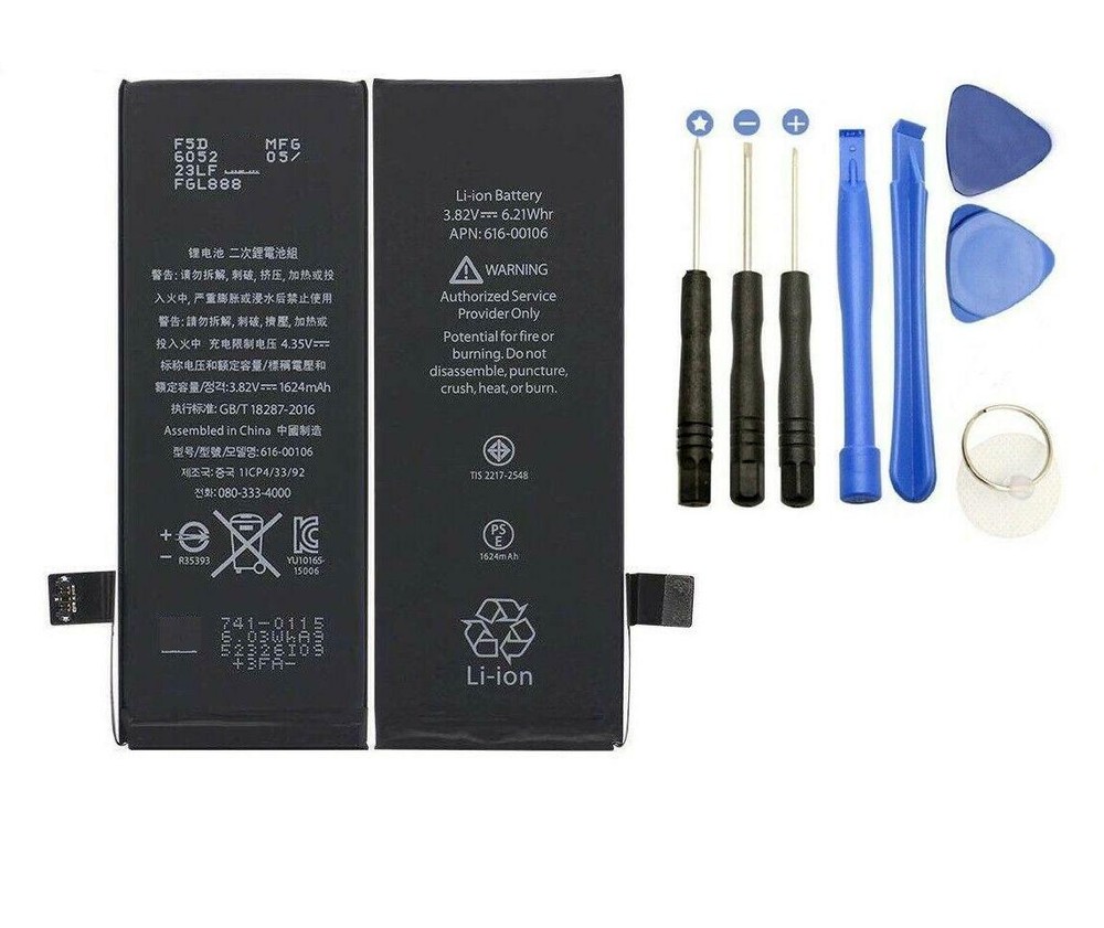 For iPhone SE 2016 1st Gen Cell 1624mAH Replacement Internal Battery + Tool kit