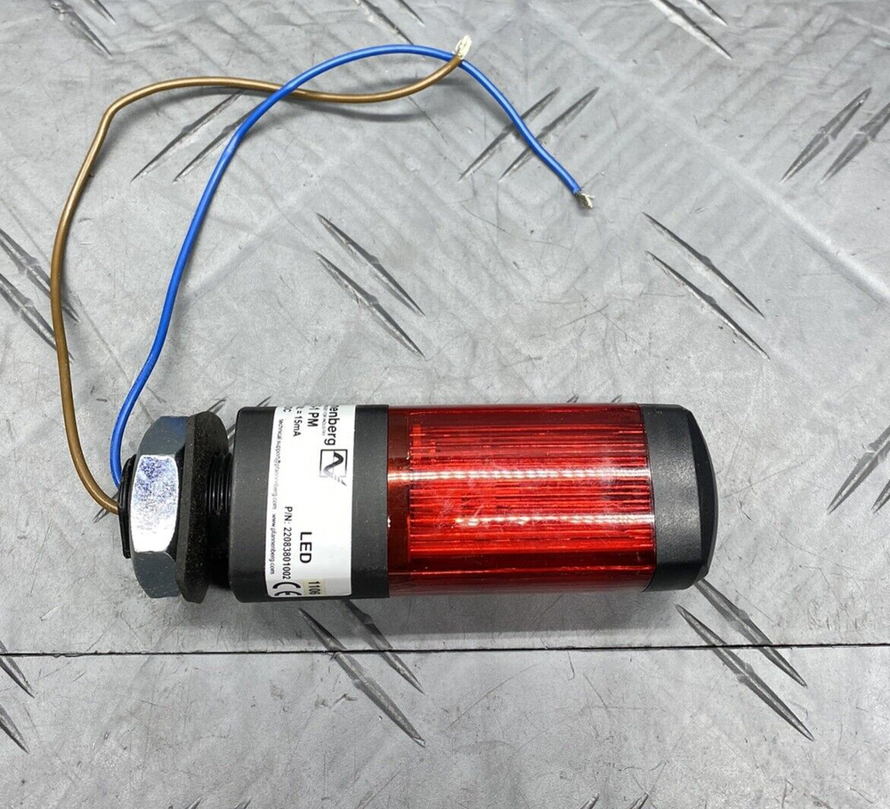 PFANNENBERG LED Signal Indicator Light Tower BR35-1-PM Red Light