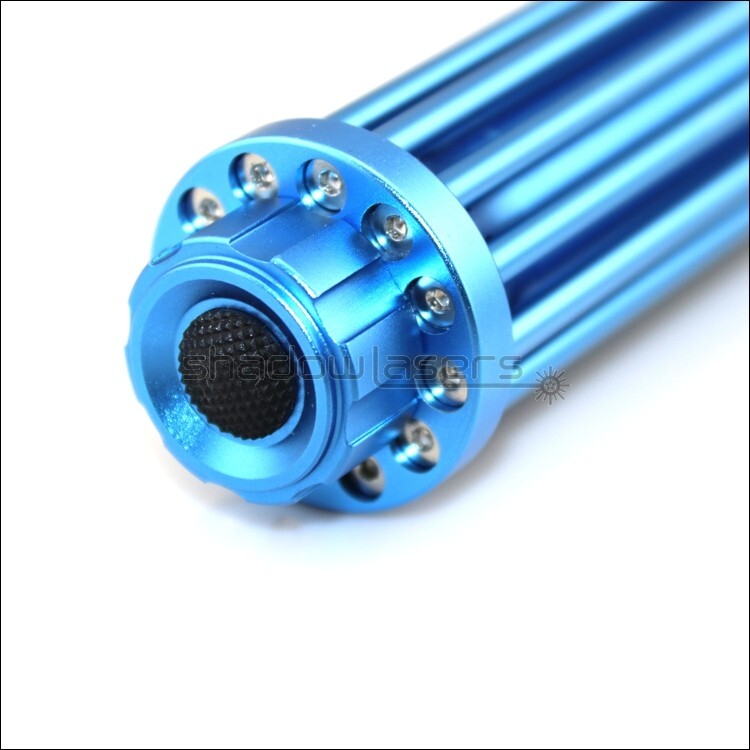 BX3-M 450nm Adjustable Focus High Power Blue Laser Pointer Visible Laser Beam