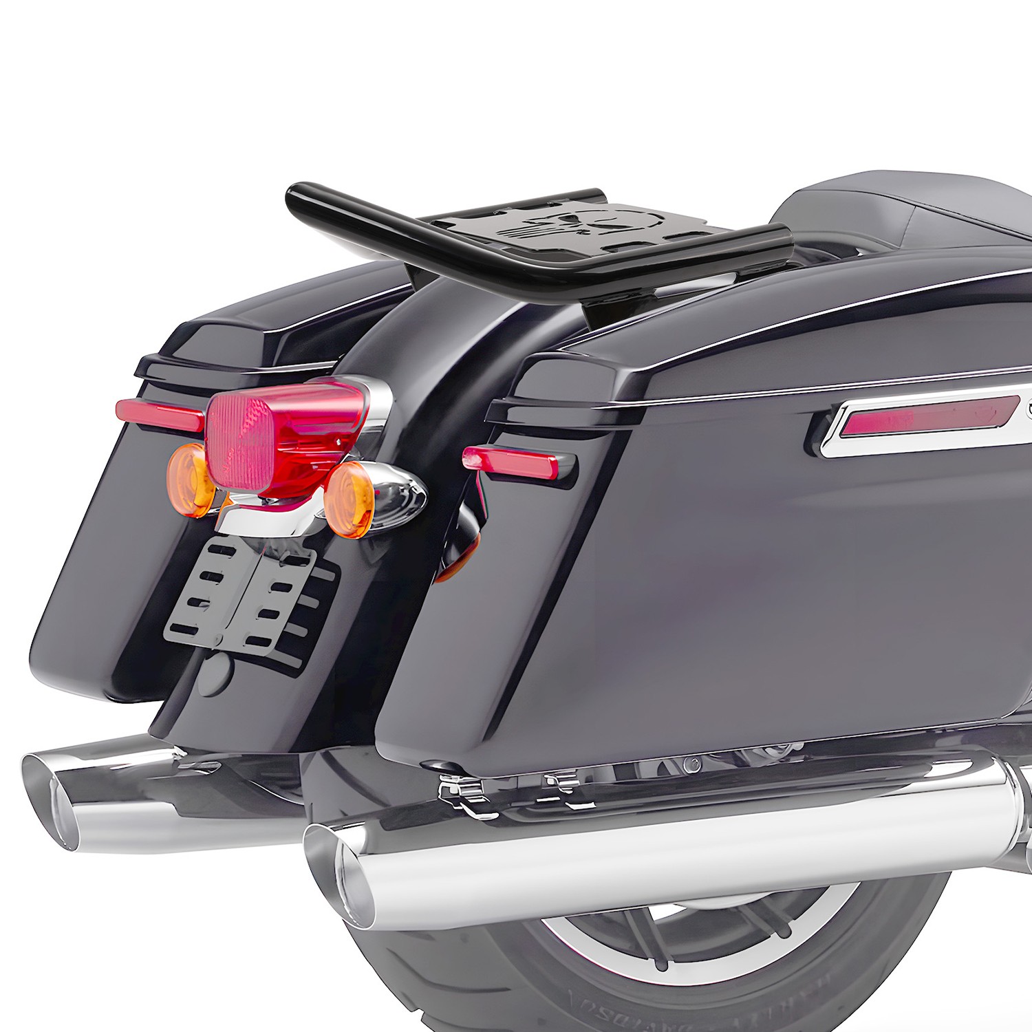 Luggage Rack for Harley Harley Touring 2009-2025 Rear Grab Handles Bracket Kit