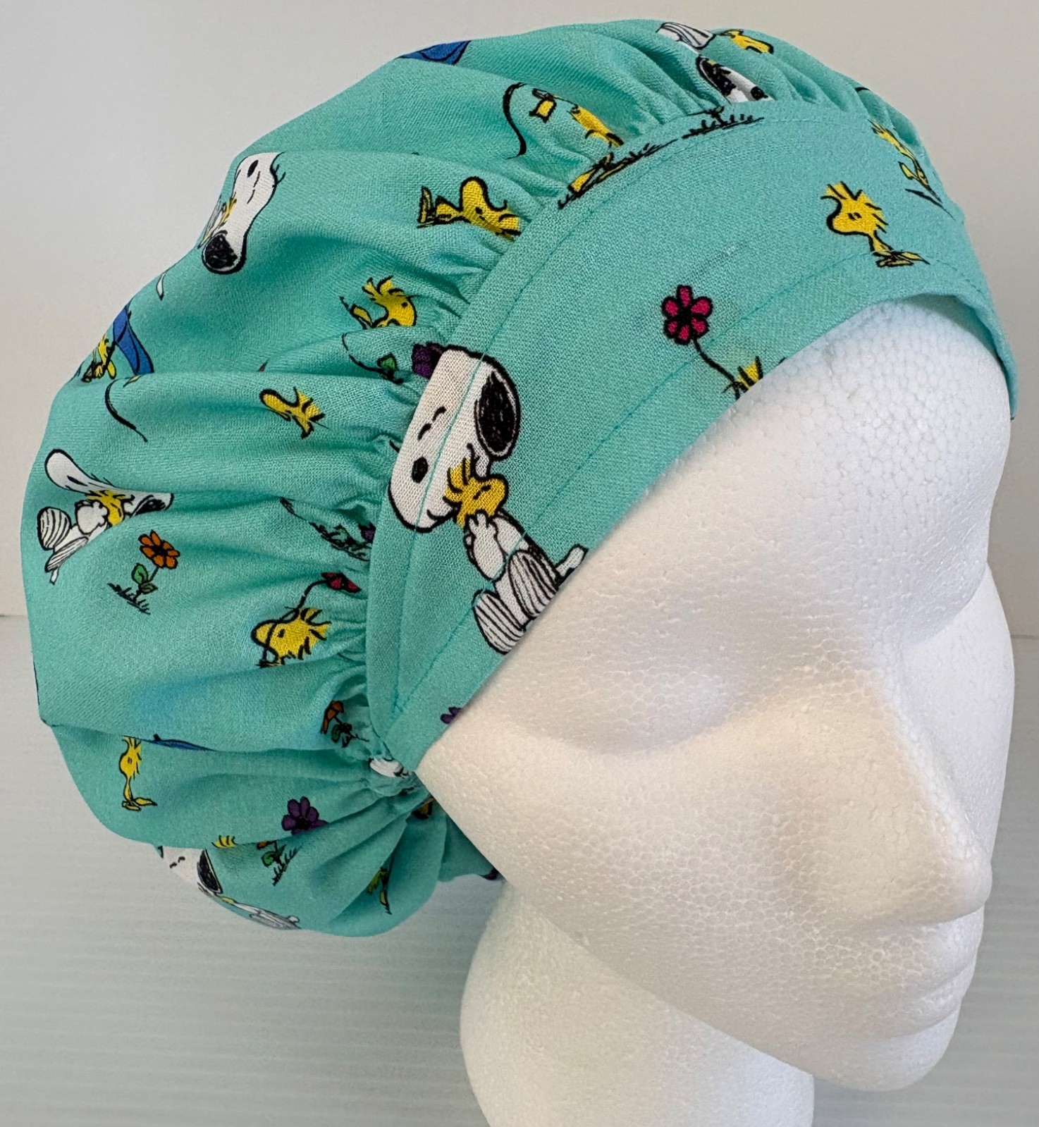 Snoopy Print Size Medium Medical Bouffant Scrub Cap Surgery Hat