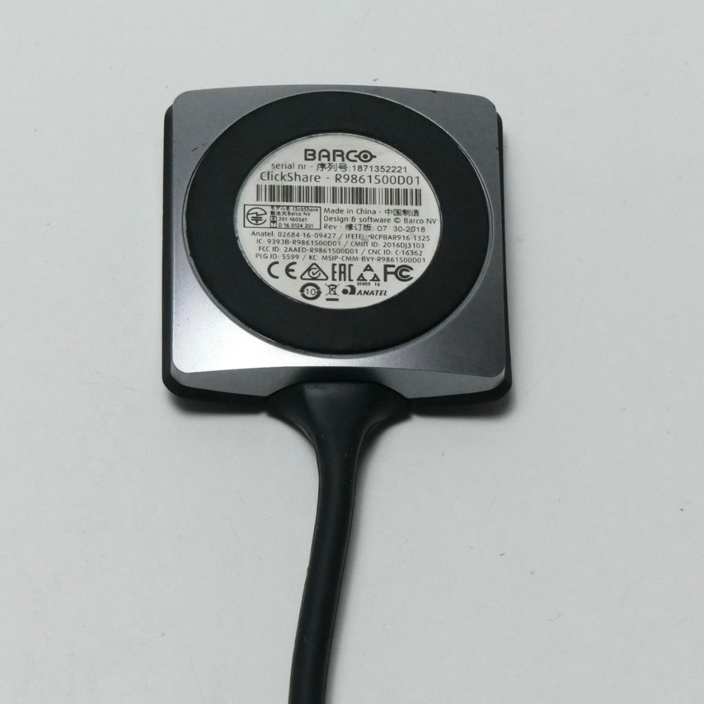 BQRCO Buck ClickShare Wireless Projection Button R9861500D01