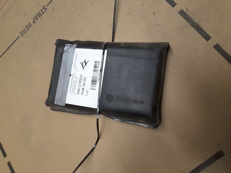 2003 DURANGO Owners Manual 106729