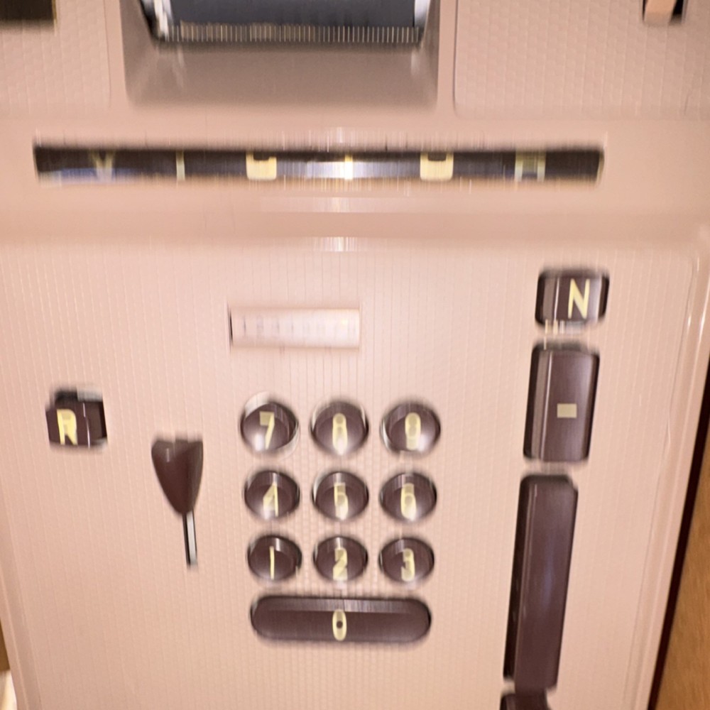 Victor Vintage Adding Machine Mechanical Calculator with Paper Roll