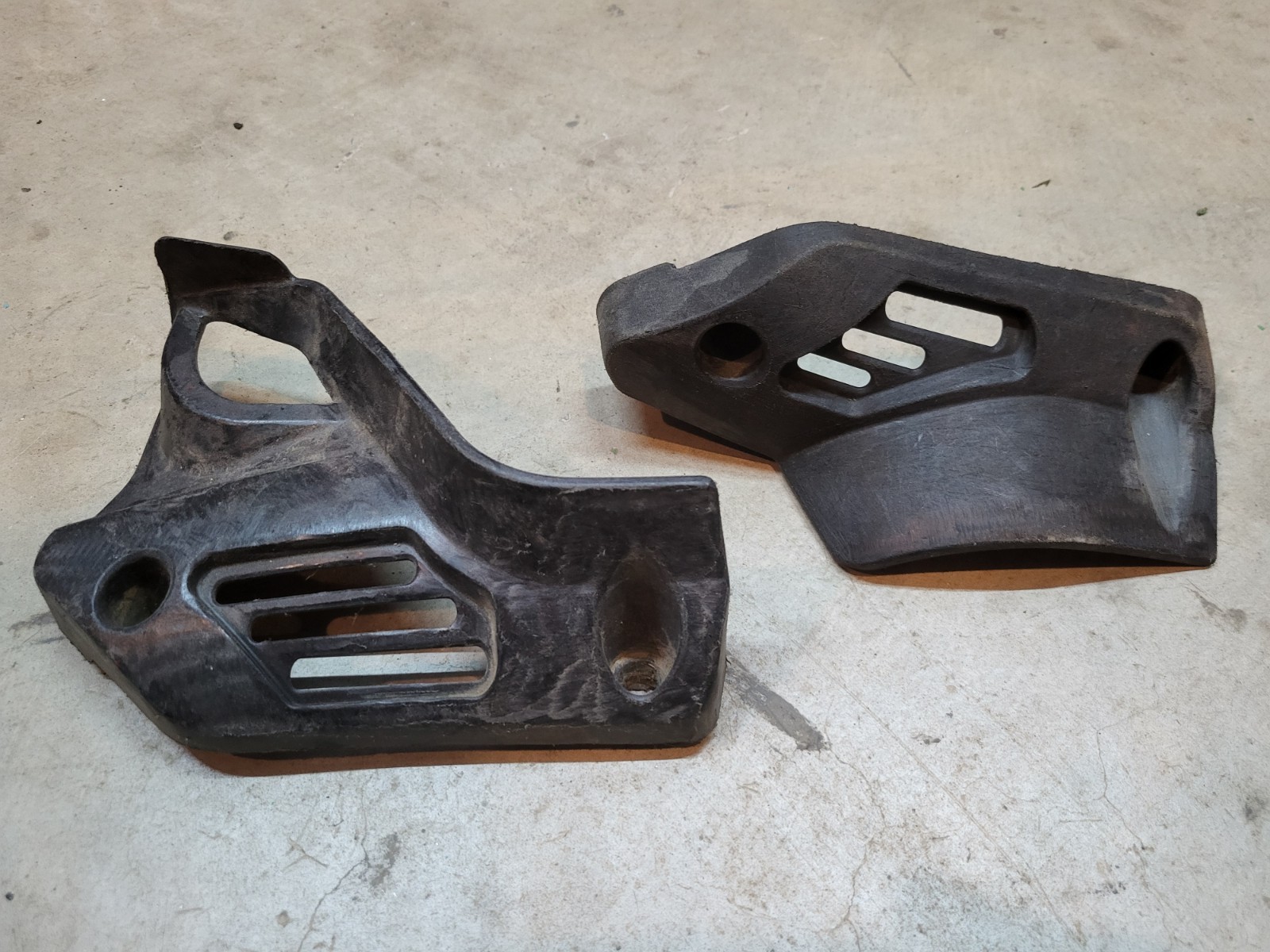 Can-Am DS450 Motor Gaurds Engine Covers Plastic Skid Plate CanAm DS 450 08 BCS