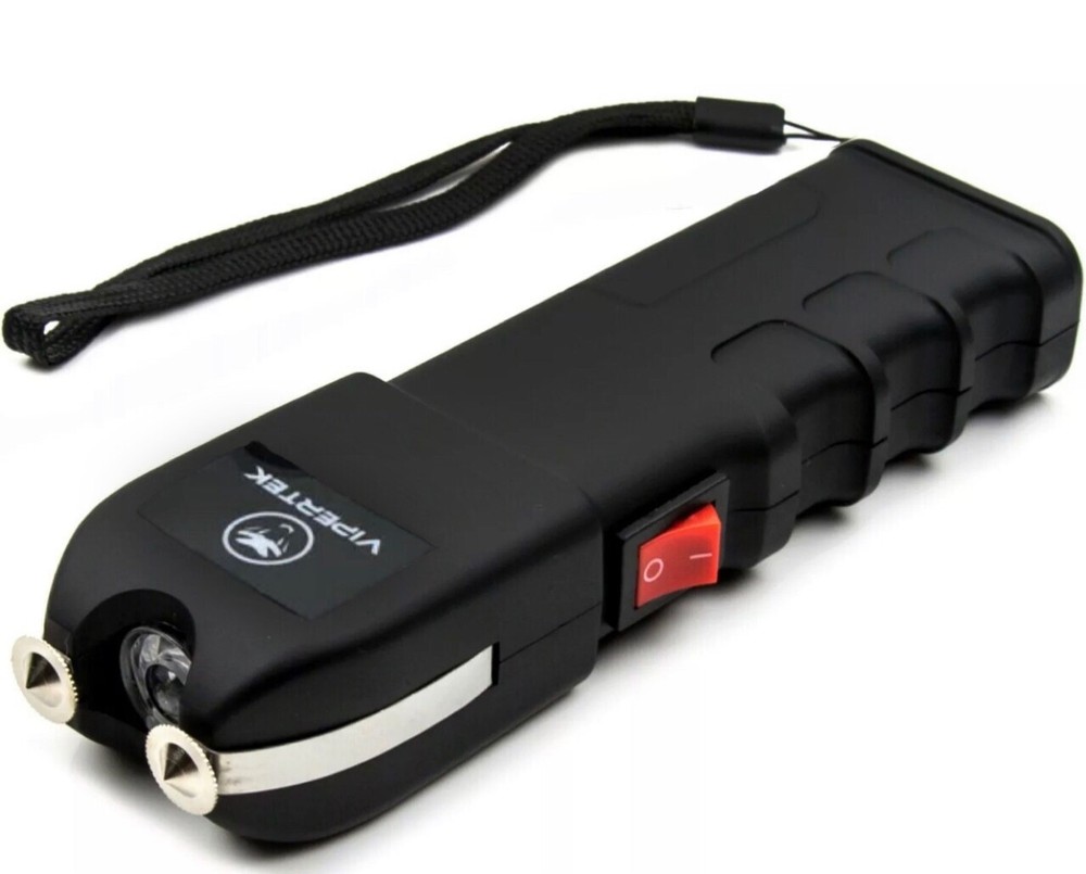 VIPERTEK Self Defense Stun Gun 700 BV Rechargeable + LED Light