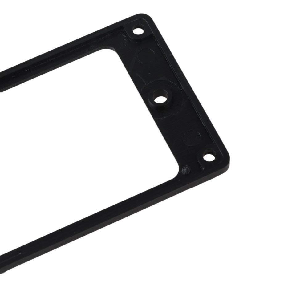4 PCS Metal Pickup Frame for Guitar Black