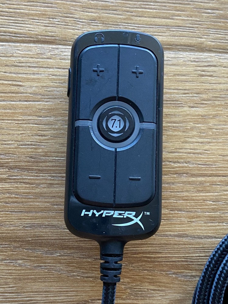 Hyper X Headset USB Cable w/ 7.1 Surround Sound and Volume Controller Works