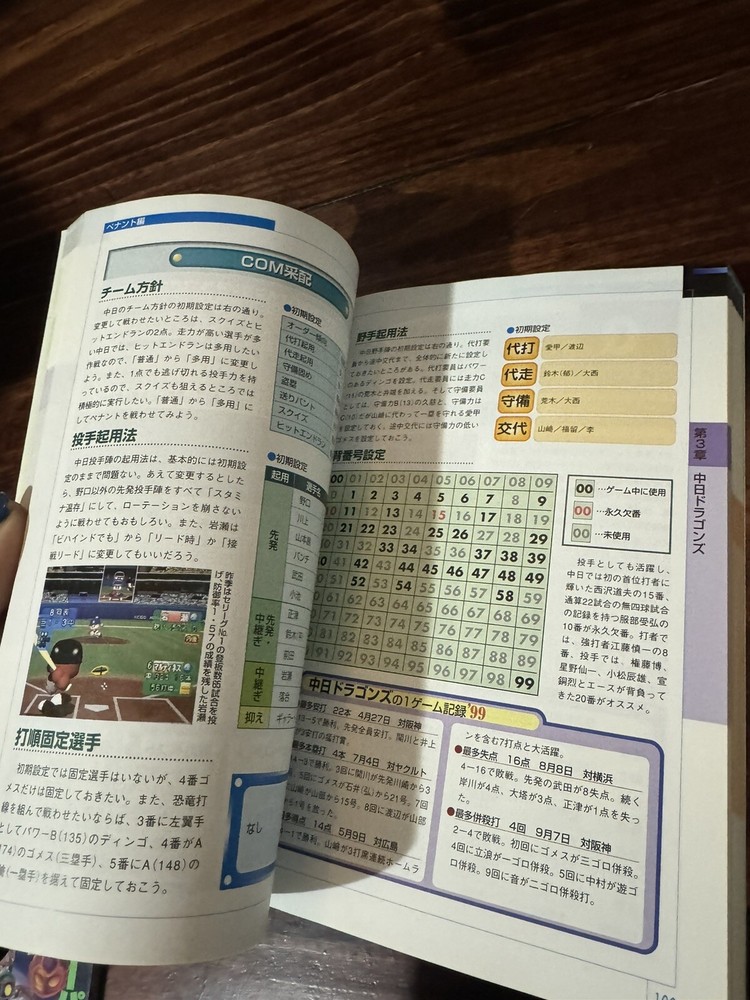 JIKKYOU POWERFUL PRO BASEBALL 7 Perfect Guide PS2 Book