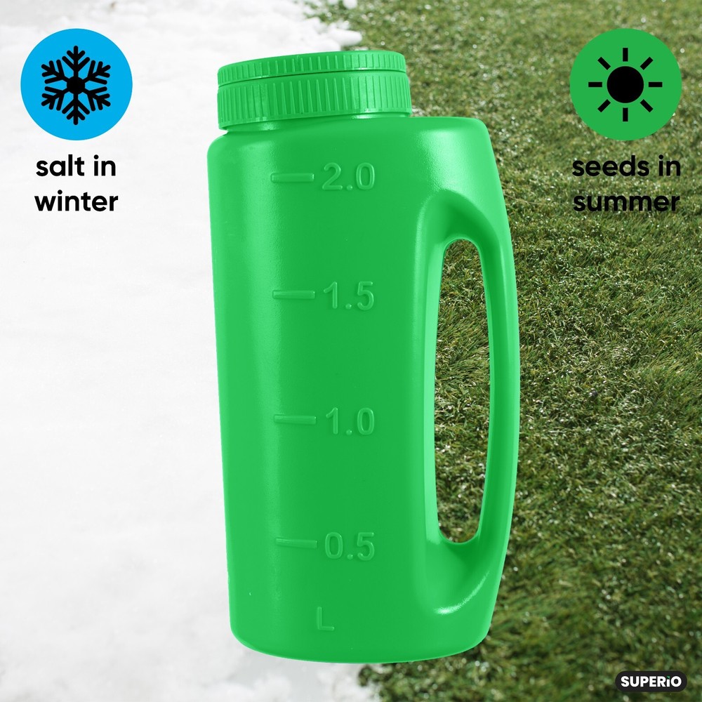 Lawn Handheld Shaker Green 2-Pack