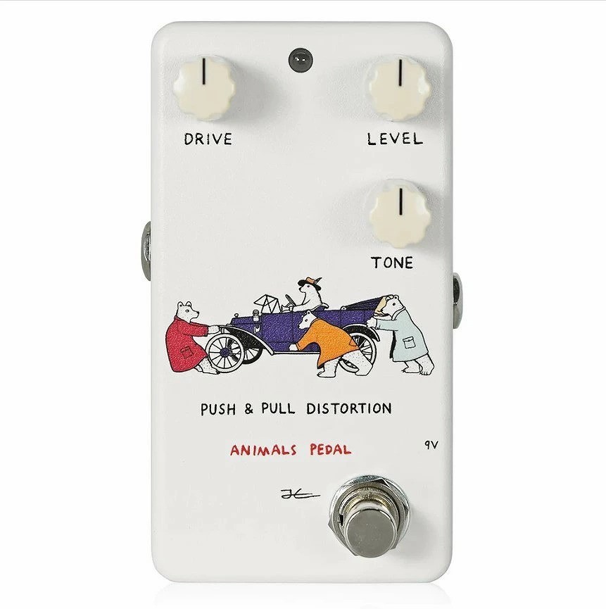 Animals Pedal Push & Pull Distortion Guitar Effect Pedal