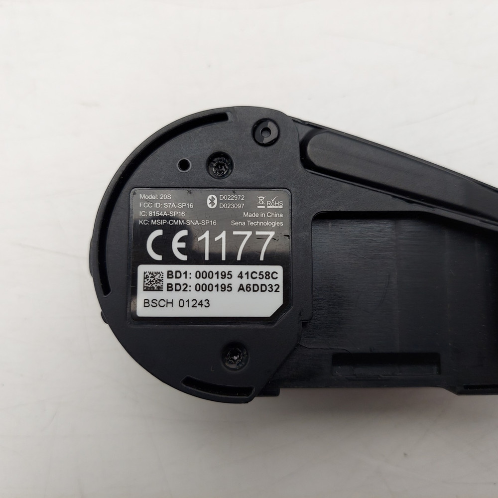 Sena 20S Motorcycle Bluetooth Headset Communication System MODULE ONLY