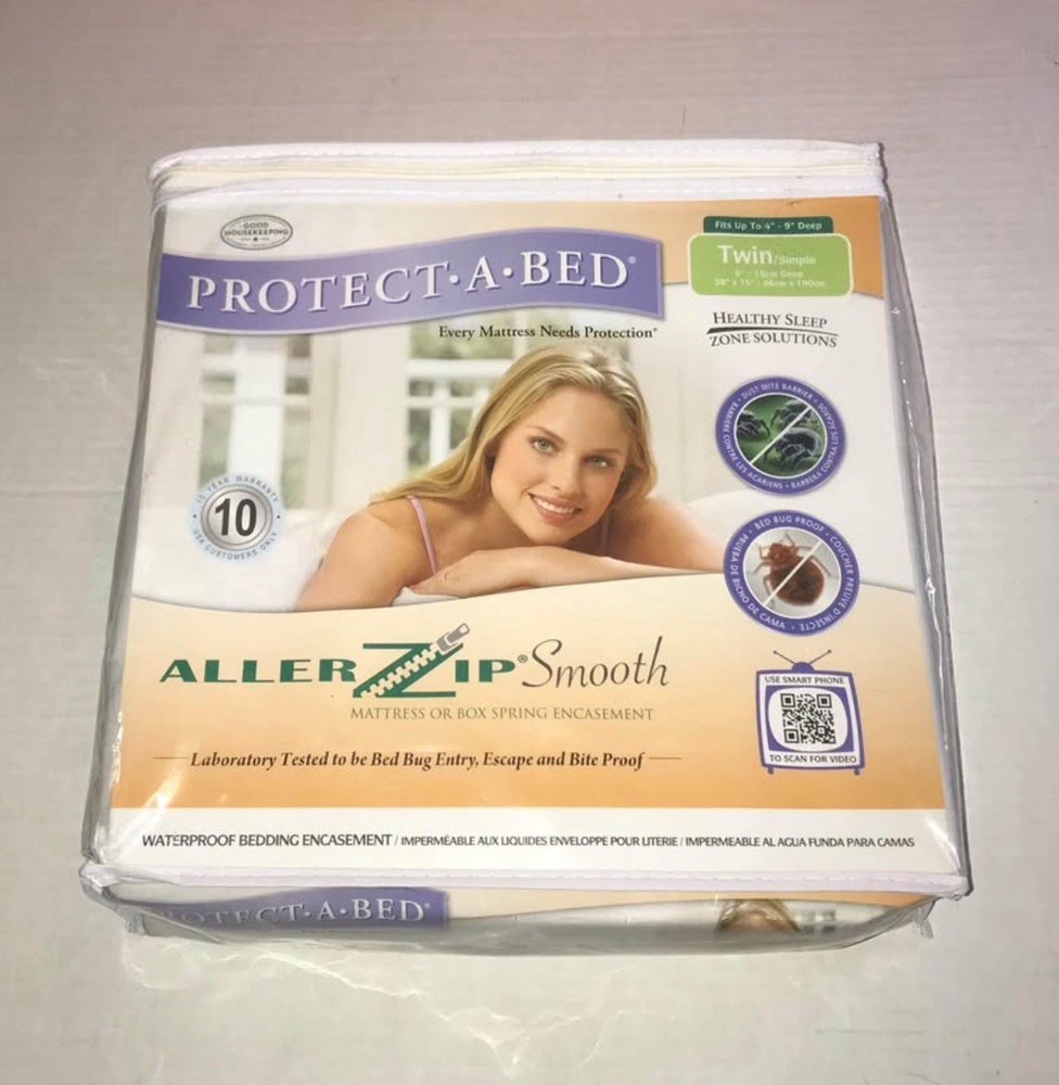 Protect-A-Bed Basic Waterproof Twin Bed Mattress Protector