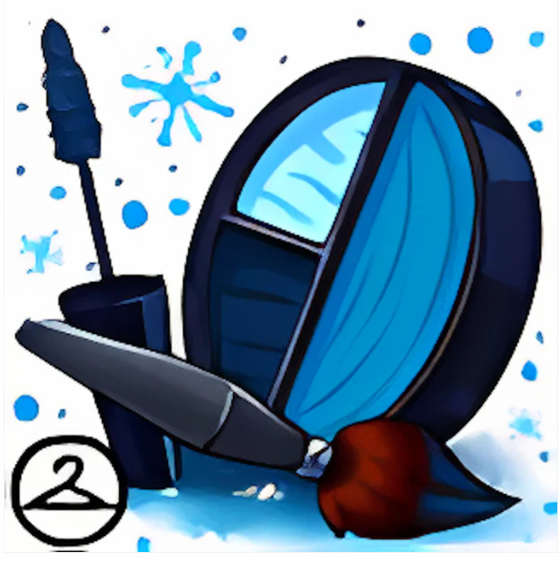 Neopets -  Snowflake Makeup - Virtual Item - Fast and Safe