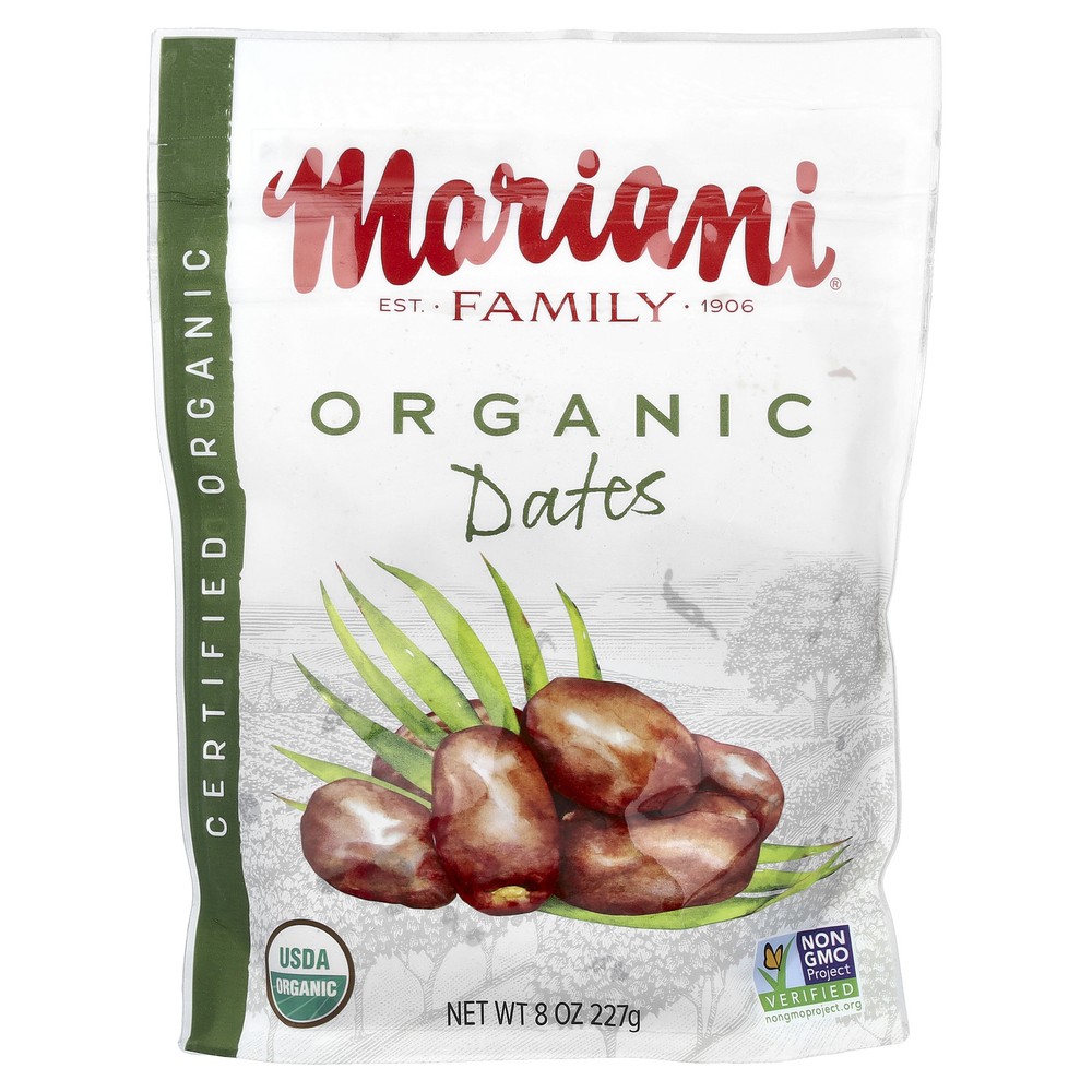 Organic Dates, 8 oz (227 g)