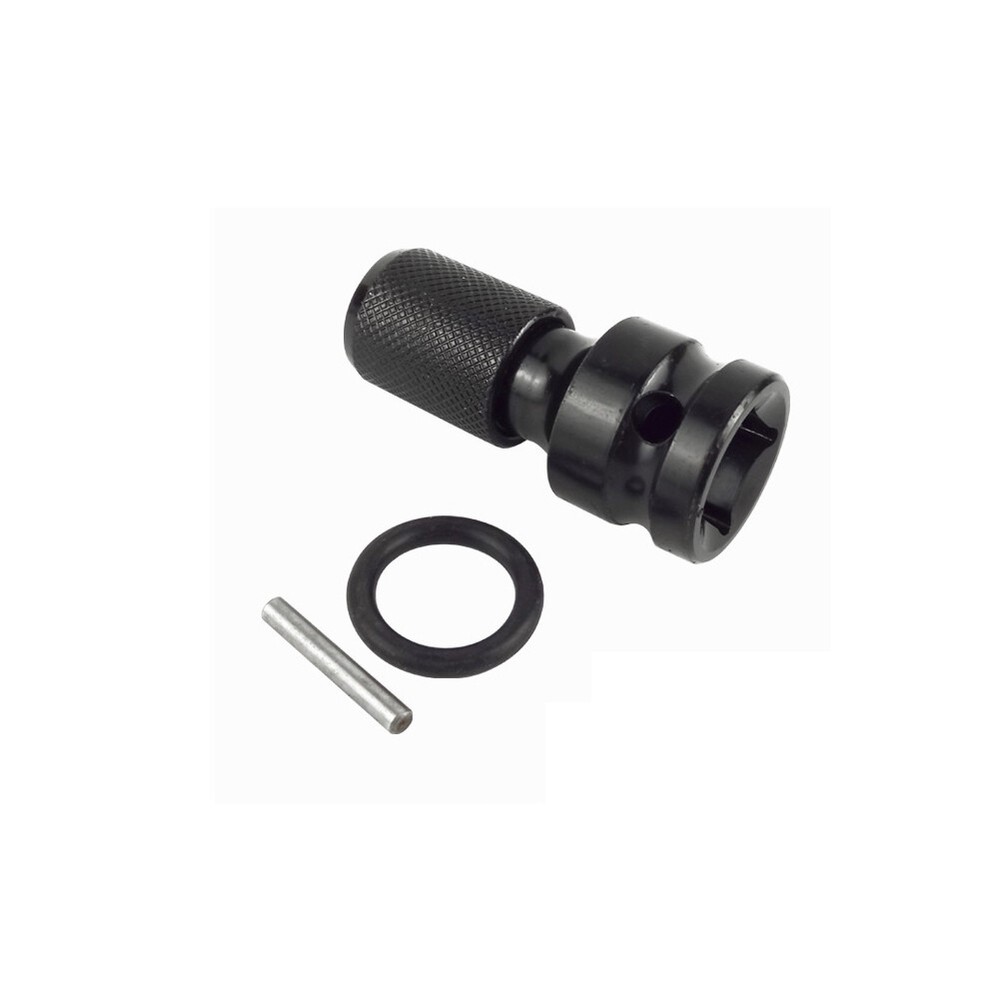 US 2-4 Pcs 1/2" Drive To 1/4" Socket Adapter Hex Drill Chuck Change