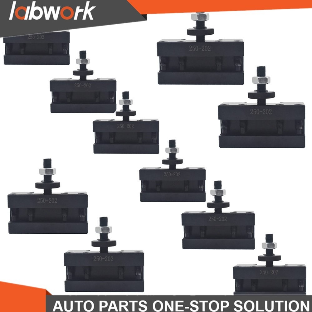 Labwork 10PC BXA 250-202 #2 Quick Change Turning Facing Boring Tool Post Holder