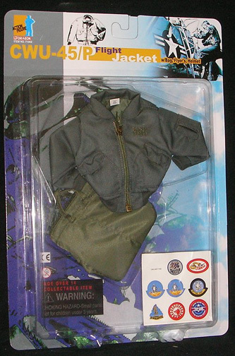 Dragon Model Modern Pilot 1/6 Scale 12" CWU-45/P Flight Jacket & bag 71062 LOOSE