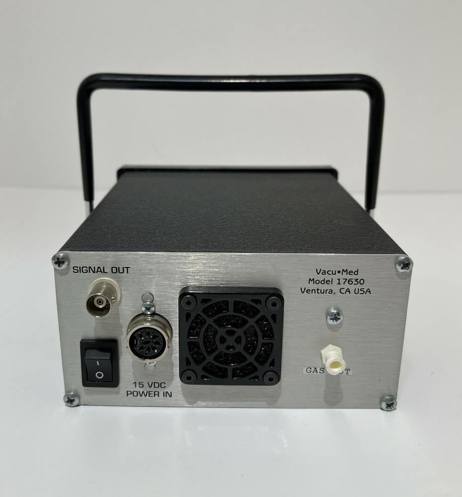 VACU MED CARBON DIOXIDE CO2 ANALYZER MODEL 17630