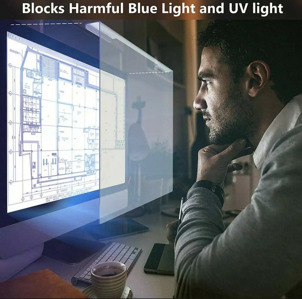 Universal Blue Light Blocking Screen Protector Panel For 23, 23.6, 23.8, 24 Inch
