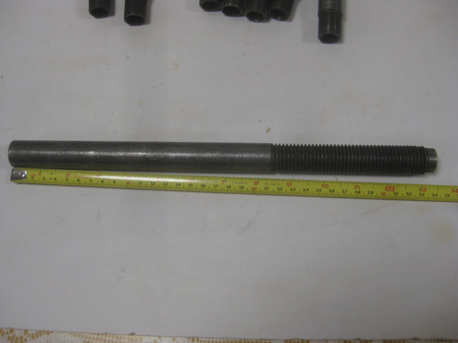 Set of 7 Van Norman Collets Different Sizes +extra