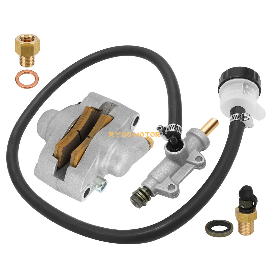 Rear Brake Caliper & Master Cylinder for Polaris Scrambler 400 500 1998-2004